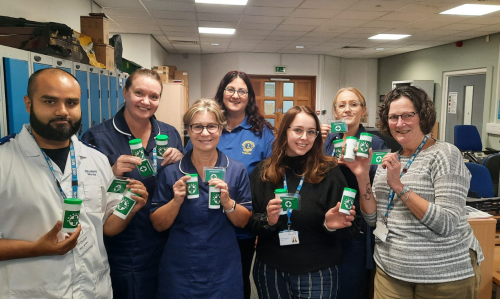 Lion Ruth with message in a Bottle/Wallet